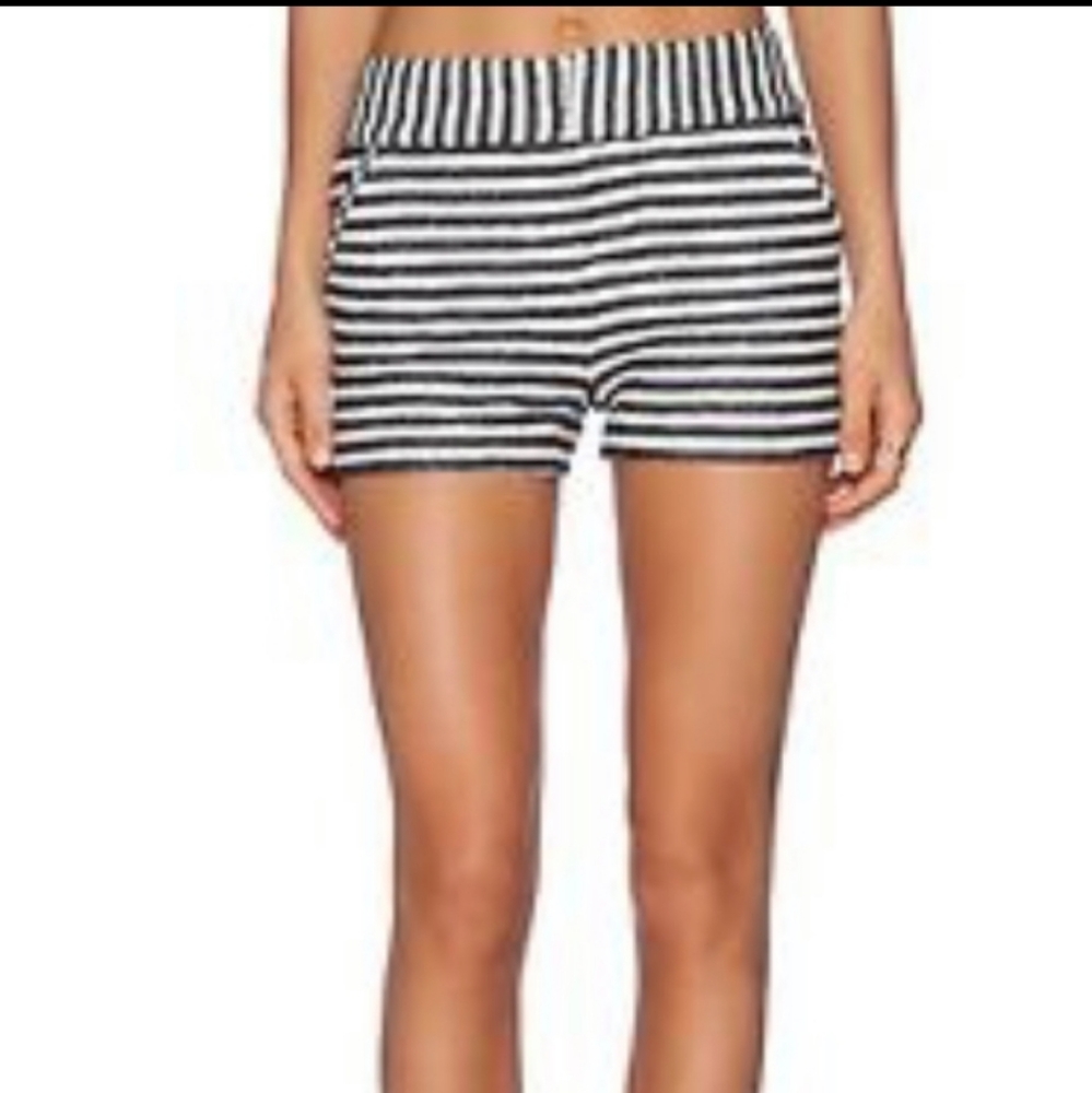 ALICE + OLIVIA Air Striped Shorts Sz 10!